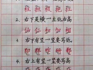 好爸爸 9 中汉字，轻松掌握汉字书写技巧