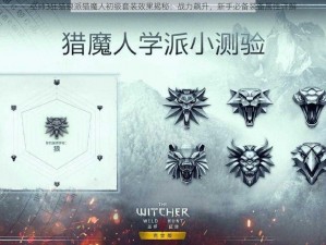 巫师3狂猎狼派猎魔人初级套装效果揭秘：战力飙升，新手必备装备属性详解