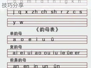 韵母攻略张惟风;韵母攻略张惟风：从单韵母到复韵母的全面解析及应用技巧分享