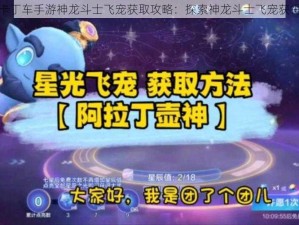 跑跑卡丁车手游神龙斗士飞宠获取攻略：探索神龙斗士飞宠获得方法