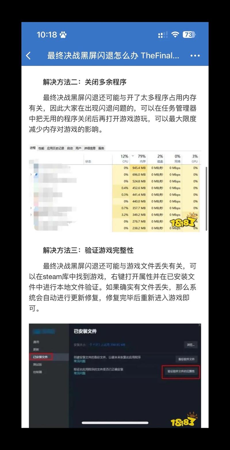 The Finals游戏出现黑屏的解决方案与应急措施