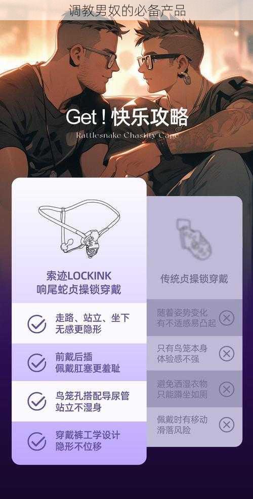 调教男奴的必备产品