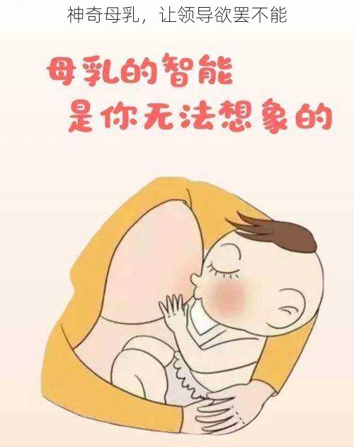 神奇母乳，让领导欲罢不能