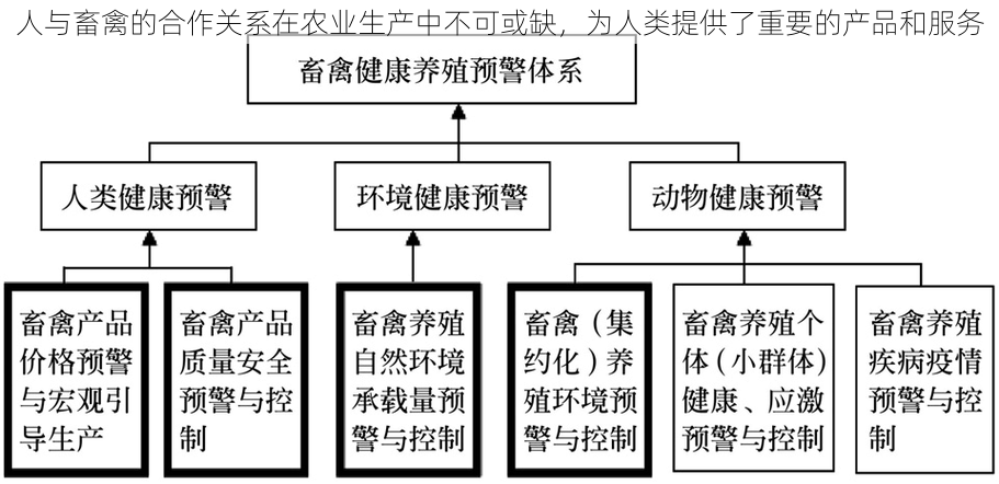 人与畜禽的合作关系在农业生产中不可或缺，为人类提供了重要的产品和服务