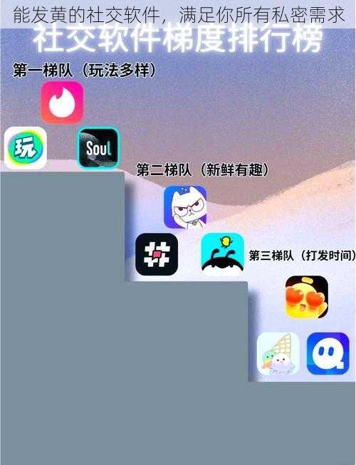 能发黄的社交软件，满足你所有私密需求