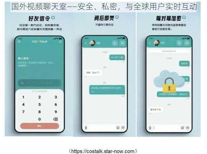 国外视频聊天室——安全、私密，与全球用户实时互动