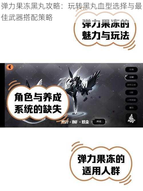 弹力果冻黑丸攻略：玩转黑丸血型选择与最佳武器搭配策略