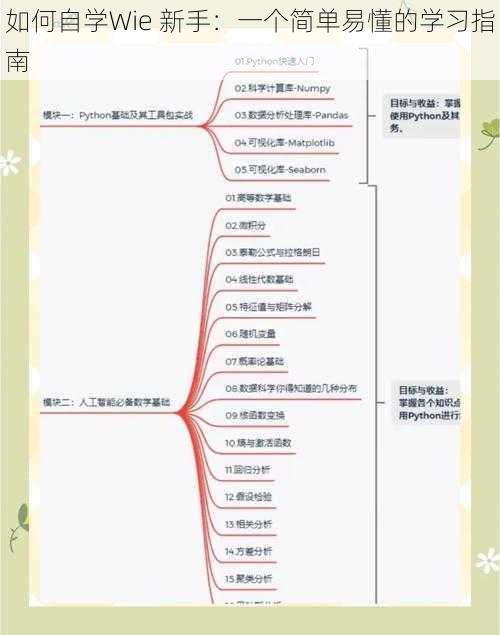 如何自学Wie 新手：一个简单易懂的学习指南