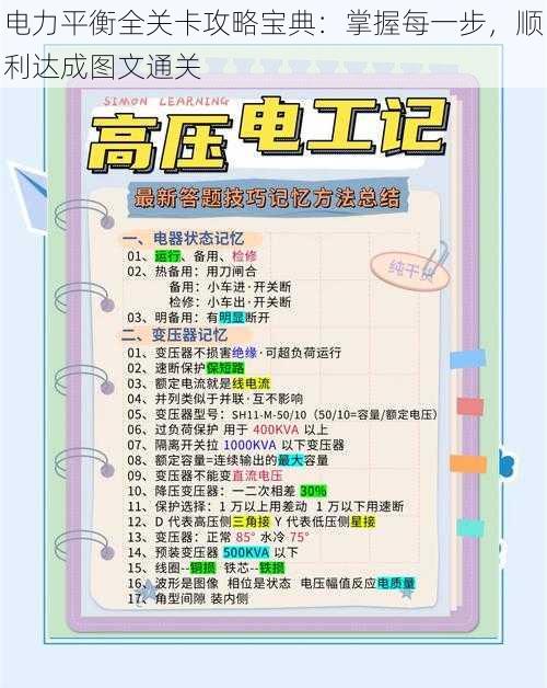 电力平衡全关卡攻略宝典：掌握每一步，顺利达成图文通关