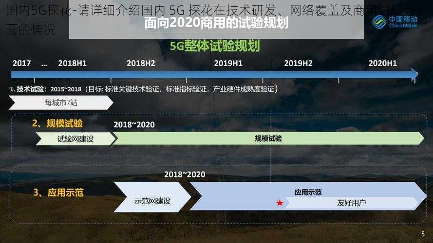 国内5G探花-请详细介绍国内 5G 探花在技术研发、网络覆盖及商用进程等方面的情况