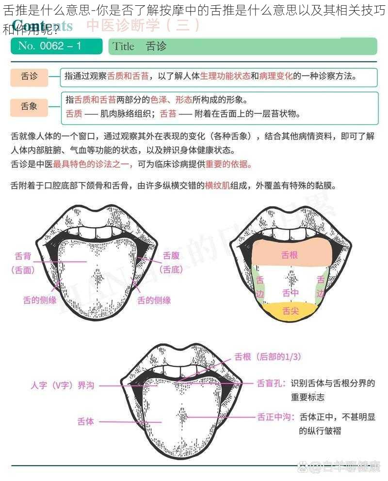 舌推是什么意思-你是否了解按摩中的舌推是什么意思以及其相关技巧和作用呢？